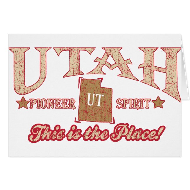Utah (Voorkant Horizontaal)