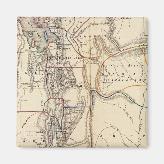 Utah 2 magneet (Voorkant)