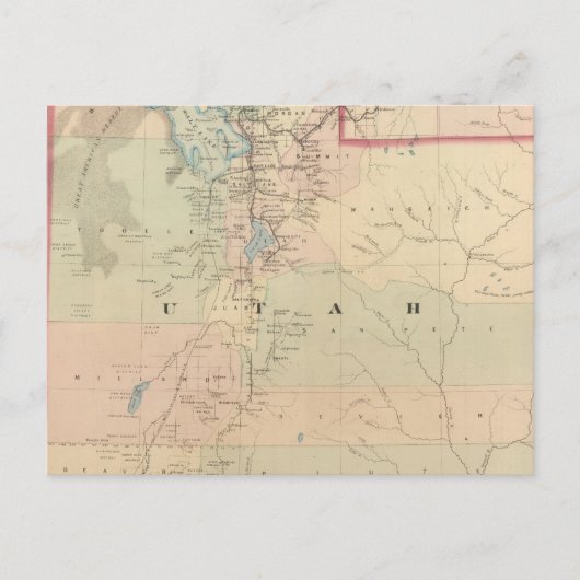 Utah 5 briefkaart (Voorkant)