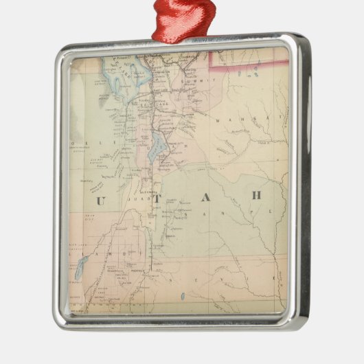 Utah 5 metalen ornament (Links)