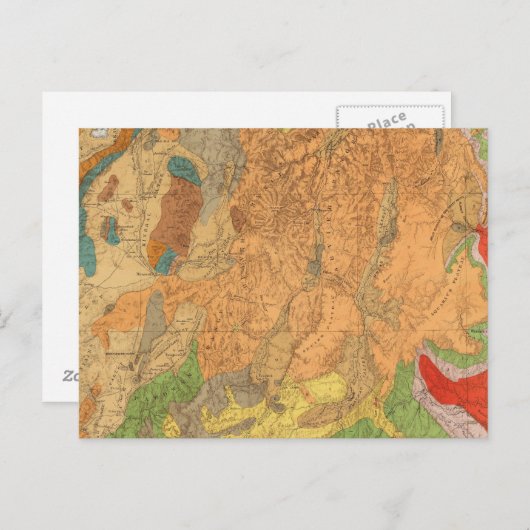 Utah 6 briefkaart (Voorkant / Achterkant)