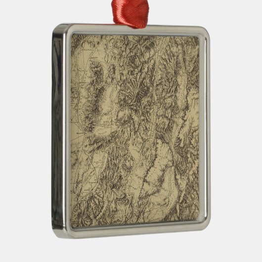 Utah 7 metalen ornament (Rechts)