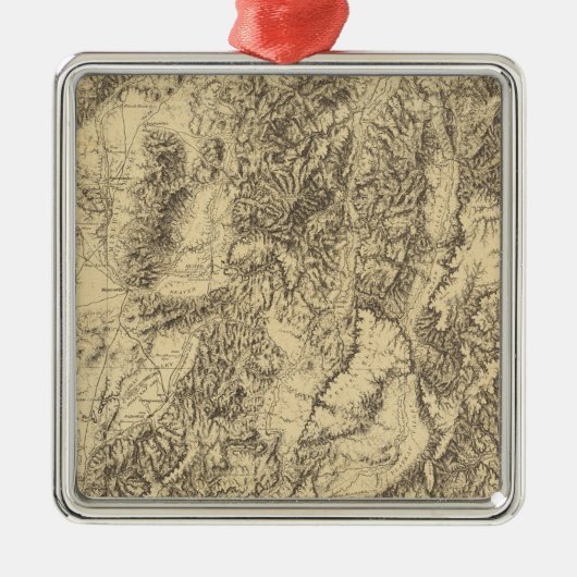 Utah 7 metalen ornament (Voorkant)