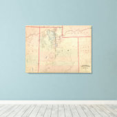 Utah 8 canvas afdruk (Insitu (Houten vloer))