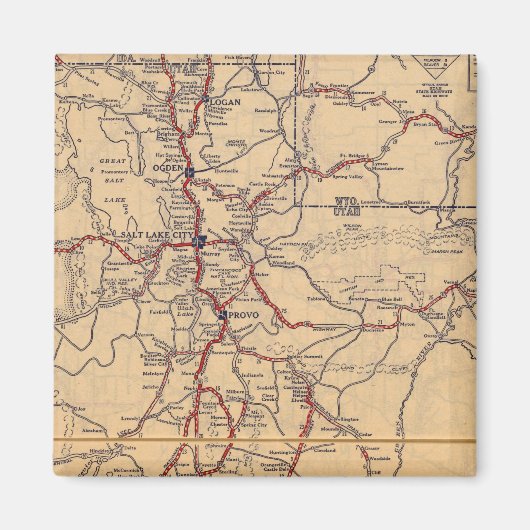 Utah 8 magneet (Voorkant)