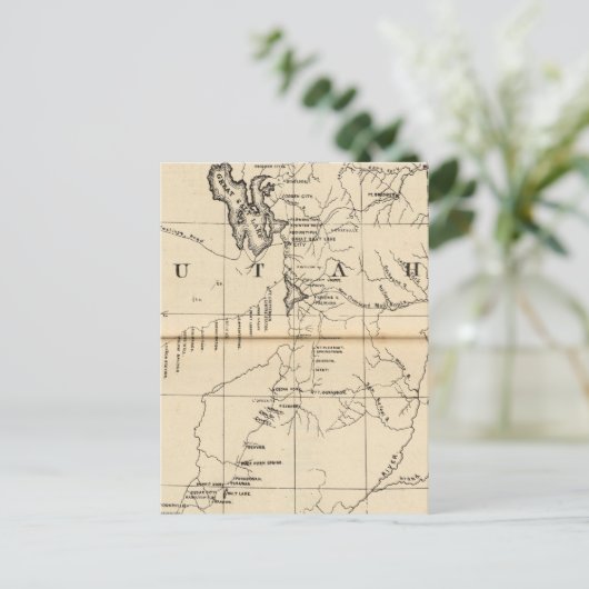 Utah 9 briefkaart (Staand voorkant)