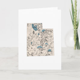 Utah  Afbeelding Kaart Grote Groet