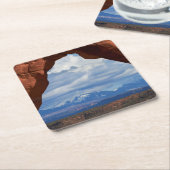 Utah, Arches National Park, Delicate Arch Kartonnen Onderzetters (Schuin)