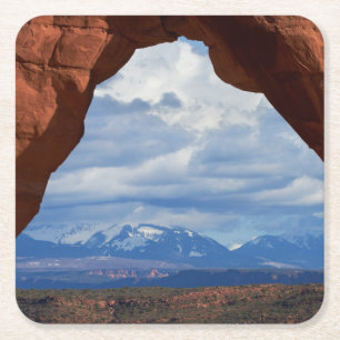 Utah, Arches National Park, Delicate Arch Kartonnen Onderzetters