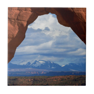 Utah, Arches National Park, Delicate Arch Tegeltje