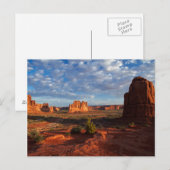 Utah, Arches National Park, rotsformaties 1 Briefkaart (Voorkant / Achterkant)