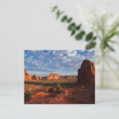 Utah, Arches National Park, rotsformaties 1 Briefkaart (Staand voorkant)