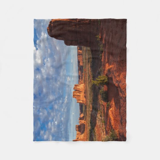 Utah, Arches National Park, rotsformaties 1 Fleece Deken (Voorkant)
