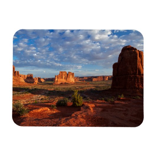 Utah, Arches National Park, rotsformaties 1 Magneet (Horizontaal)