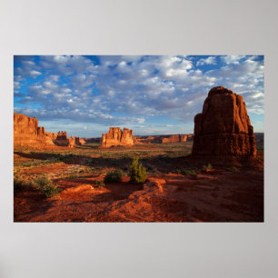 Utah, Arches National Park, rotsformaties 1 Poster