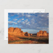 Utah, Arches National Park, rotsformaties 2 Briefkaart (Voorkant / Achterkant)