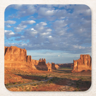 Utah, Arches National Park, rotsformaties 2 Kartonnen Onderzetters