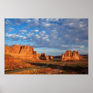 Utah, Arches National Park, rotsformaties 2 Poster