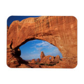 Utah, Arches National Park, Turret Arch 3 Magneet (Horizontaal)