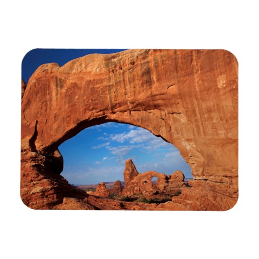 Utah, Arches National Park, Turret Arch 3 Magneet (Horizontaal)