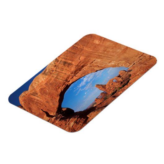 Utah, Arches National Park, Turret Arch 3 Magneet (Linkerzijde)