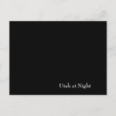 Utah at Night Briefkaart (Voorkant)