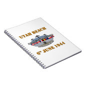 Utah Beach 6th June 1944 Notitieboek (Rechterzijde)