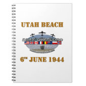 Utah Beach 6th June 1944 Notitieboek (Voorkant)