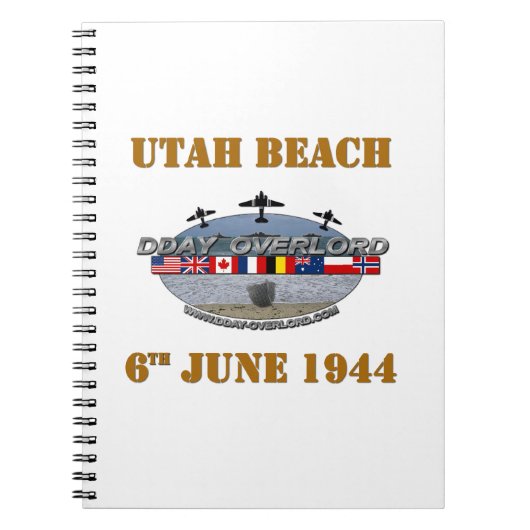 Utah Beach 6th June 1944 Notitieboek (Voorkant)