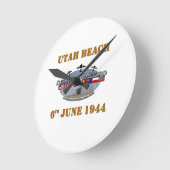 Utah Beach 6th June 1944 Ronde Klok (Hoek)