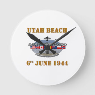 Utah Beach 6th June 1944 Ronde Klok