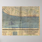  Utah Beach D-Day Invasion Map (1944) Poster (Voorkant)