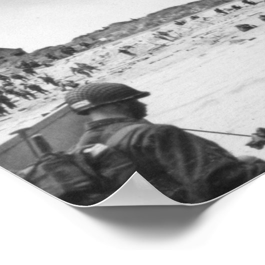 Utah Beach - Normandy 1944 Poster (Hoek)