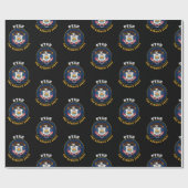 UTAH BEEHIVE STATE FLAG CADEAUPAPIER (Vlak)