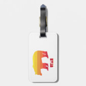 Utah Beer Bagagelabel (Achterkant verticaal)