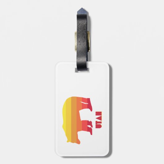 Utah Beer Bagagelabel (Achterkant verticaal)