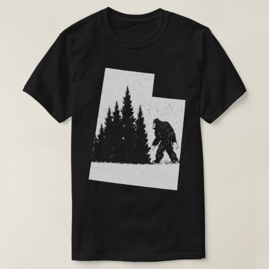 Utah Bigfoot T-shirt (Design voorkant)