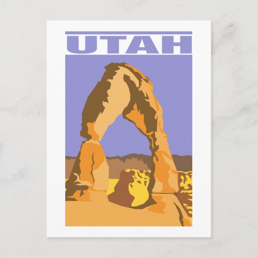 Utah Briefkaart (Voorkant)