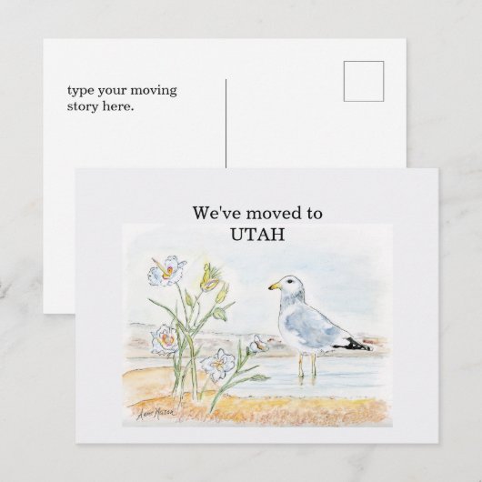 Utah Briefkaart (Voorkant / Achterkant)