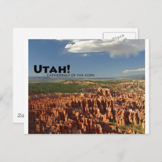 Utah Briefkaart (Voorkant / Achterkant)