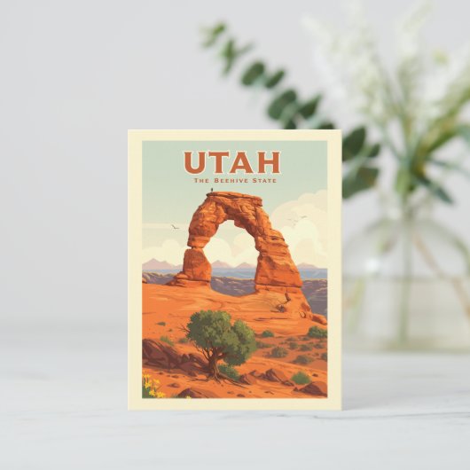  Utah Briefkaart (Staand voorkant)