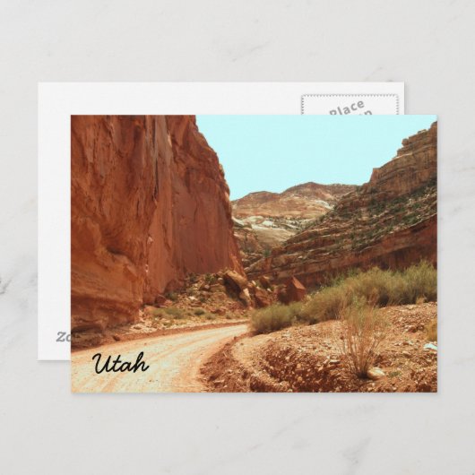 Utah Briefkaart (Voorkant / Achterkant)