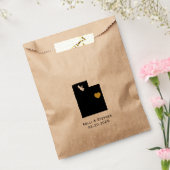 Utah bruiloft gunst trakteren zakken, geschenkzakk bedankzakje (Gezegeld)