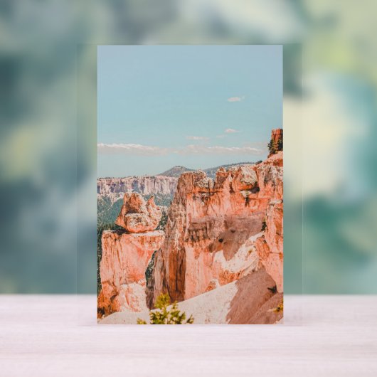 Utah Bryce Canyon Acryl Bord (Neutraal)