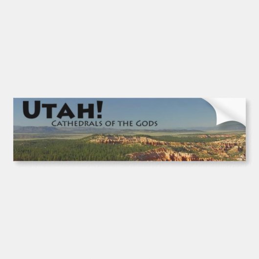Utah Bumpersticker (Voorkant)
