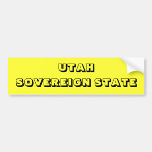 UTAH BUMPERSTICKER