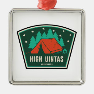 Utah Camping Metalen Ornament