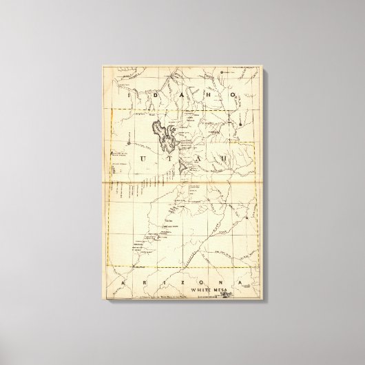 Utah Canvas Afdruk (Voorkant)