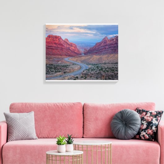 Utah Canvas Afdruk (Insitu (Woonkamer))