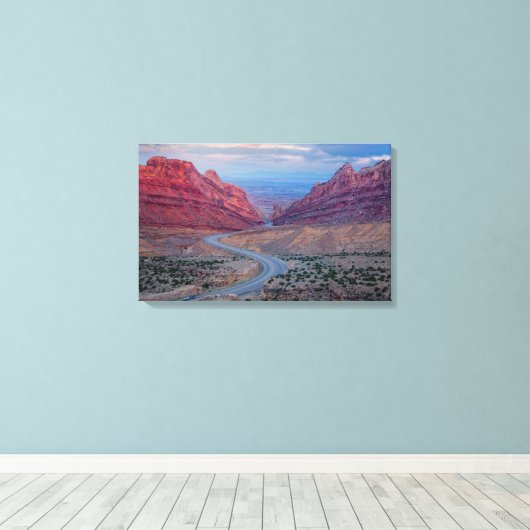 Utah Canvas Afdruk (Insitu (Houten vloer))